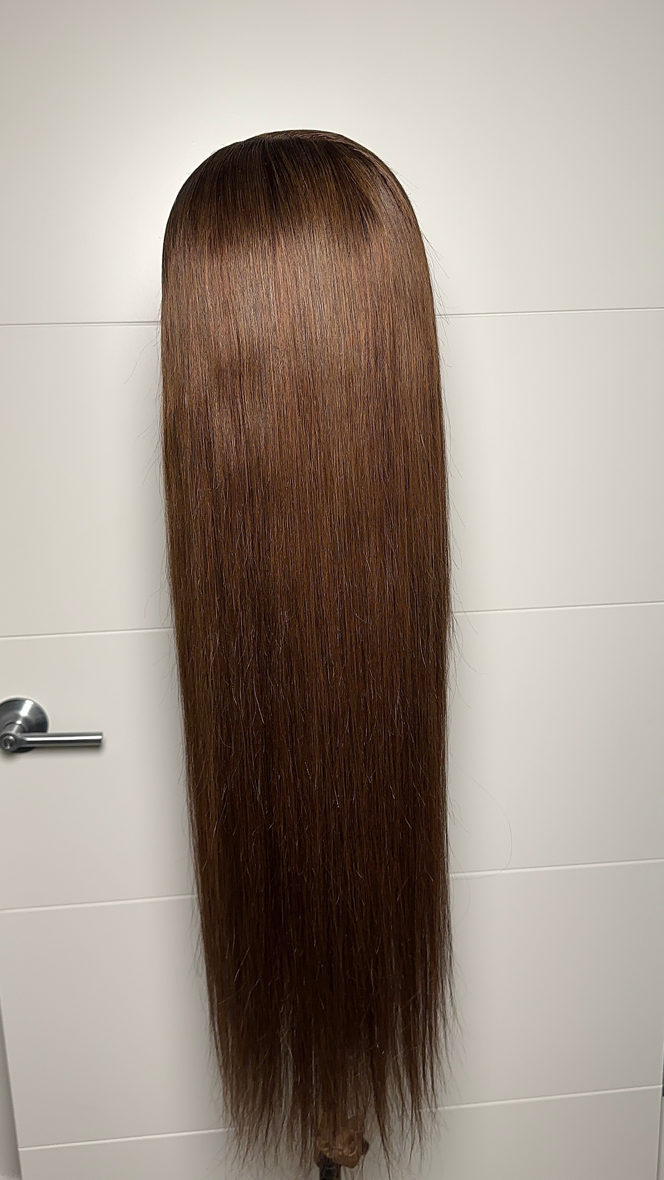 Straight Chocolate Brown Wig