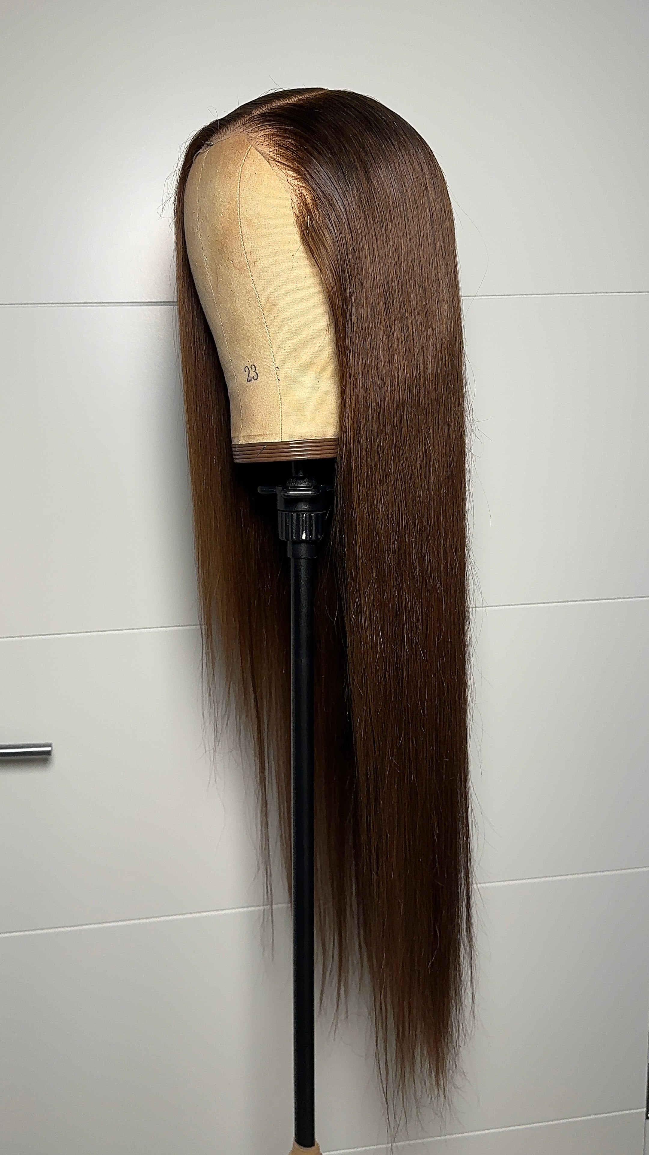 Straight Chocolate Brown Wig