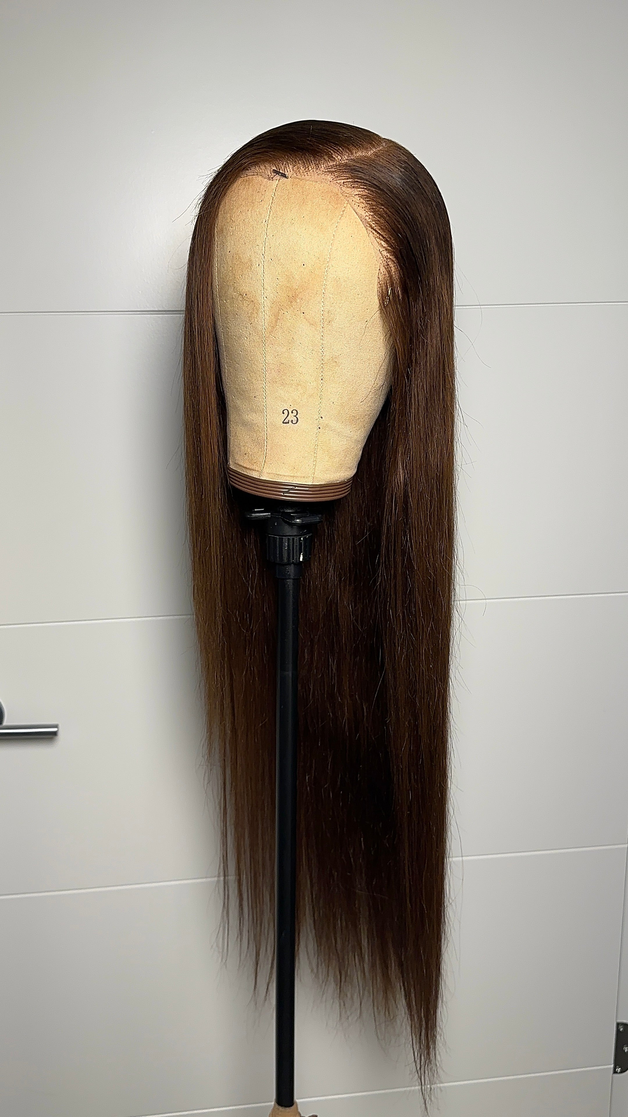 Straight Chocolate Brown Wig